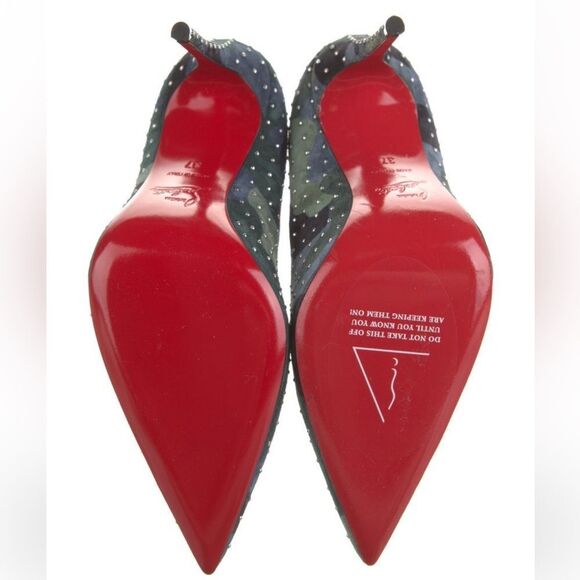 Christian Louboutin Studded Pumps - Picture 3 of 4